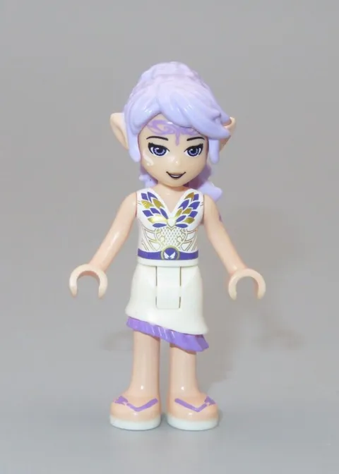 LEGO Elves Aira Windwhistler purple hair minifigure 41071 41073
