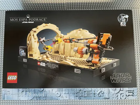 LEGO. Star Wars: Mos Espa Podrace Diorama (75380). New. Sealed Box.