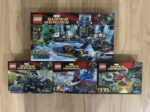 lego super heroes 4pc
