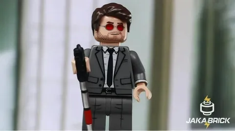 LEGO Marvel Jaka Brick Custom Daredevil Matt Murdock Daredevil Minifigure NEW