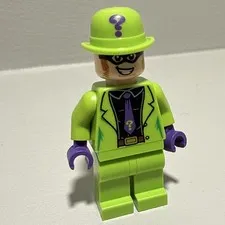 LEGO Marvel The Riddler Minifigure, Minifig, Excellent Condition!! Sh0593