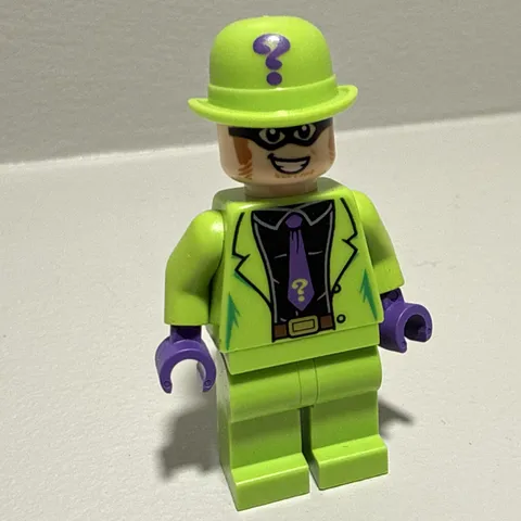 LEGO Marvel The Riddler Minifigure, Minifig, Excellent Condition!! Sh0593