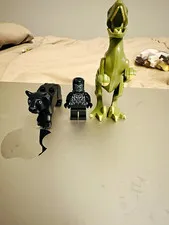 LEGO Minifigure Lot with Black Panther, Dinosaur, Indiana Jones, and more