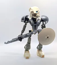 LEGO BIONICLE Toa Nuva Kopaka 8605 Complete, No Box Or Manuy