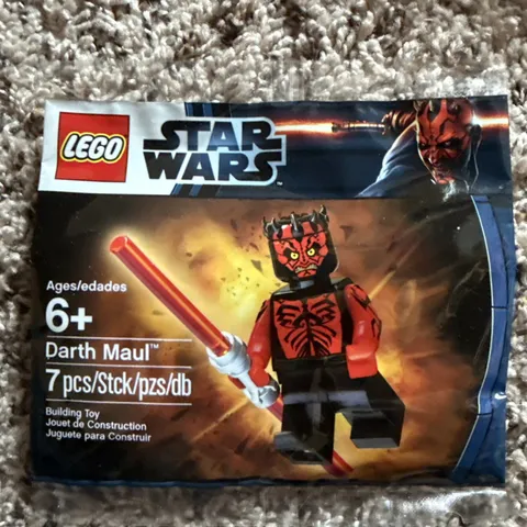 Lego Star Wars 5000062 - Darth Maul Minifigure Polybag - New SEALED RARE