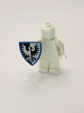 Lego Minifigure Shield Triangular Black and White Falcon 3846px9