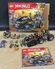 LEGO NINJAGO Hunted Dieselnaut 70654 In 2018 Used Retired W/Manual & Box As Is