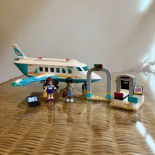 LEGO Friends 41100 Heartlake Private Jet 230pc Complete Set Without Box