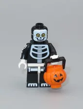 LEGO Skeleton costume pumpkin Collectible series 14 minifigure Halloween