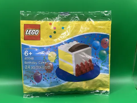 LEGO 40048 Birthday Cake Polybag *NEW* Sealed