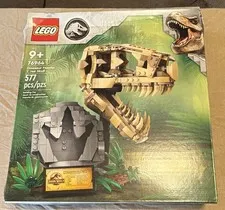 Lego Jurassic World Dinosaur Fossils T Rex Skull 76964