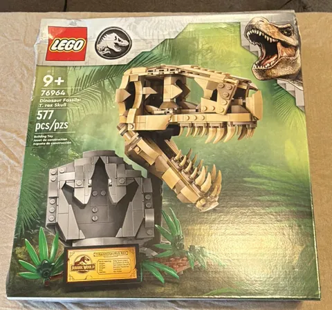 Lego Jurassic World Dinosaur Fossils T Rex Skull 76964