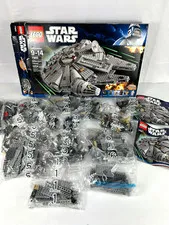 LEGO 7965 Star Wars Millennium Falcon REPLACEMENT BAGS New Sealed INCOMPLETE Set