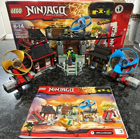 LEGO NINJAGO set 70590 w/ Box & 1 Instructions book, Read Description
