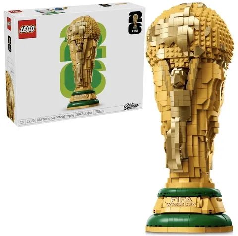 LEGO Editions FIFA World Cup Official Trophy Building Set 43020 IN HAND NEW
