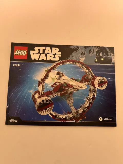 Lego Star Wars: Jedi Starfighter With Hyperdrive 75191 Instruction Manual