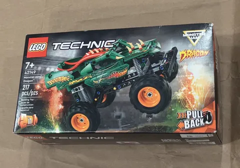 LEGO Technic 42149 Monster Jam Dragon 2-in-1 Brick Monster Trucks 217 pcs - New