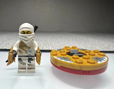 LEGO NINJAGO DX Zane (Njo0018) + DX Zane Spinner
