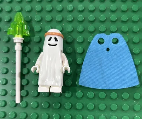 LEGO Movie Minifigure – Vitruvius Ghost Shroud (tlm092) 70818 - Glow in Dark!