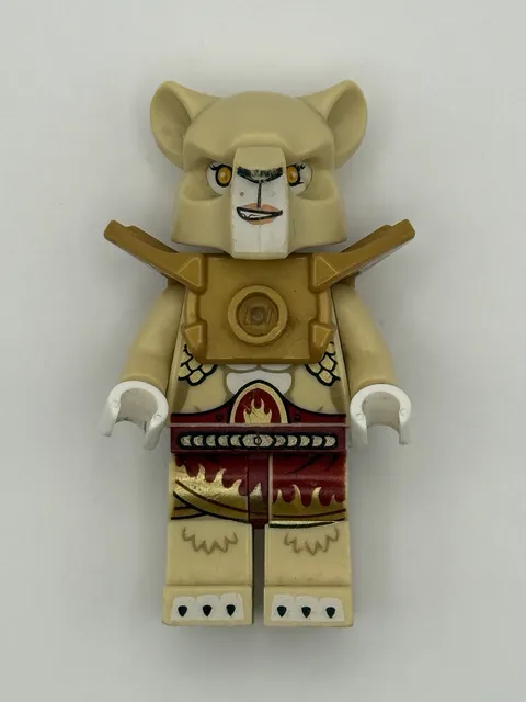 LEGO® Minifigure LEGENDS OF CHIMA loc079 LiElla Dark Red Outfit