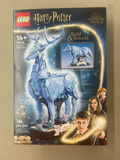 LEGO Harry Potter: Expecto Patronum (76414) NEW Box Not Perfect Free Shipping