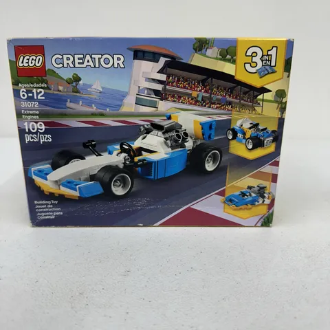 LEGO Creator 31072 Extreme Engines Building Toy Set 109 Piece New Sealed Retired