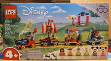 LEGO Disney Celebration Train 43212 NEW Sealed Retired Mickey Minnie Pirate Sail