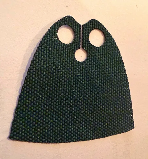 LEGO Green Fabric Minifigure Cape Accessory Part 1 Piece LEGO Minifigure