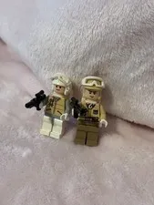 Lot of 2 LEGO Minifigures Star Wars Hoth Rebel Trooper SW0259 *READ*