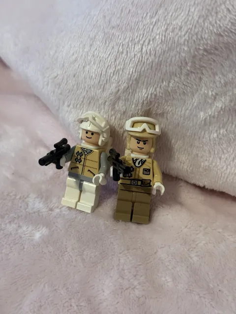 Lot of 2 LEGO Minifigures Star Wars Hoth Rebel Trooper SW0259 *READ*