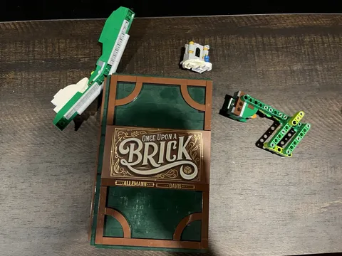 Lego Once Upon A Brick Book Incomplete See Pictures