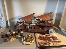 Lego Star Wars 6210 Jabba’s Sail Barge 100% Complete w/ Minifigs & Instructions