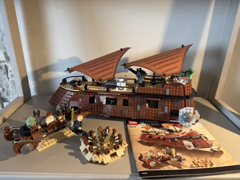 Lego Star Wars 6210 Jabba’s Sail Barge 100% Complete w/ Minifigs & Instructions
