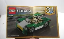 2017 LEGO 31056 Creator 3 in 1 Green Cruiser instruction manual only