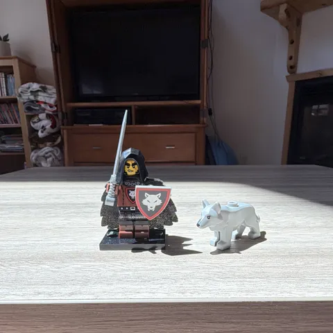 Lego cmf Wolfpack beastmaster in perfect condition