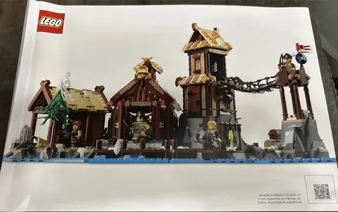 NEW MANUAL ONLY 21343 LEGO INSTRUCTION BOOK ONLY Ideas Viking Village LOT 499