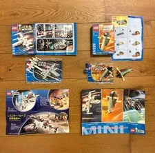 LEGO Star Wars Rare 6964 Slave I and 6963 X-Wing Kabaya Japan Exclusive Sets