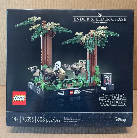 LEGO 75353 Star Wars: Endor Speeder Chase Diorama. Sealed And Ships Free!