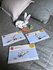 Lego 31133 white rabbit creator 