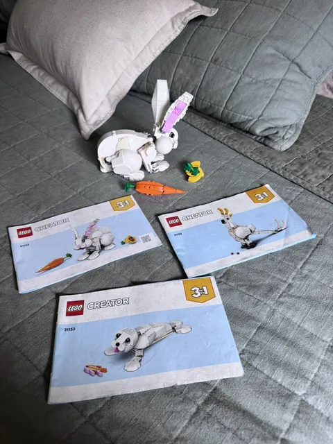 Lego 31133 white rabbit creator 
