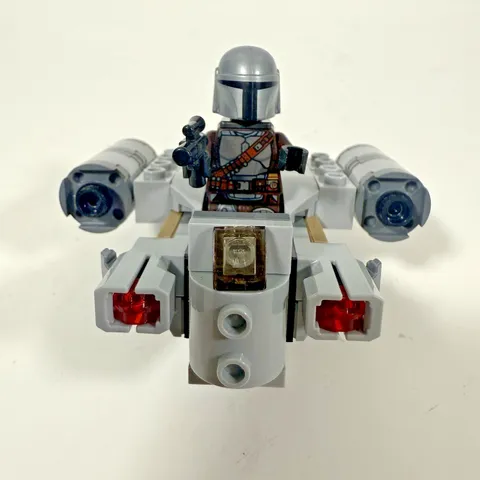 LEGO Star Wars The Mandalorian N-1 Starfighter Microfighter 75363 Kids Grey Set