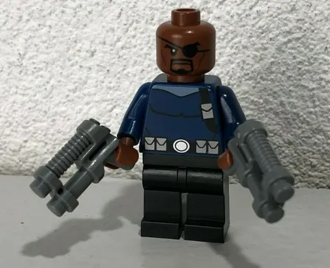 Nick Fury 76004 Ultimate Spider-Man Marvel Super Hero LEGO® Minifigure Figure