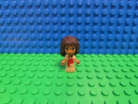 Lego Moana Minifigure Sienna Micro Doll dp198 Disney Princess CMF Lot Rare 43260