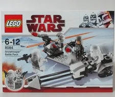 LEGO 8084 Star Wars Snowtrooper Battle Pack Imperial Officer New Sealed Box