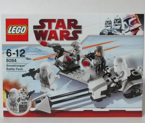 LEGO 8084 Star Wars Snowtrooper Battle Pack Imperial Officer New Sealed Box