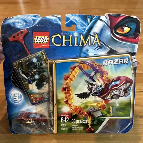 LEGO Legends of Chima Speedorz Set 70100 Ring of Fire with Razar Minifigure New