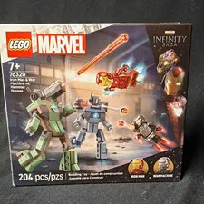 LEGO Marvel Iron Man & War Machine vs Hammer Drones 76320 204pcs 7+
