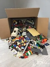 LEGO Bulk Lot 10 Lbs Assorted Mixed Bricks Pieces Parts Baseplates Wheels Tires