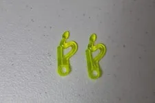 (2) LEGO Ninjago Whip w/ Snake Head 98348 Trans Green
