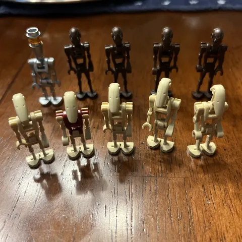(10) LEGO Star Wars Battle Droid Lot  